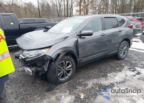 2022 Honda Cr-V Awd Ex-L z USA, uszkodzony, nr VIN 2HKRW2H88NH648059
